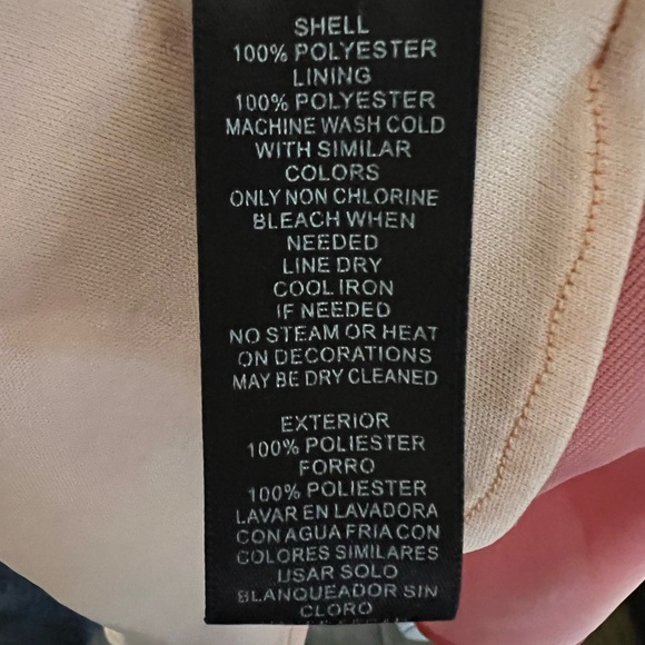 Jessica Howard Peach Halter embellished waist gown size 18 - Picture 7 of 9